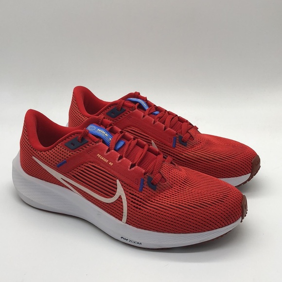 New Men’s Air Zoom Pegasus 4 Blue/White/Red DV3853-600 NWOB - Picture 2 of 5